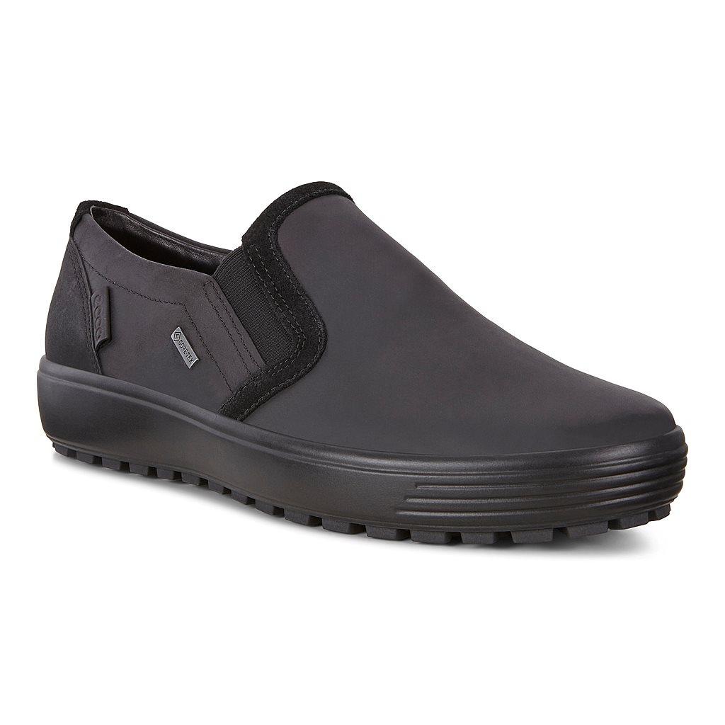 Ecco Soft 7 Tred Mens Gore Tex Shoes In Black Outlet - India IYW-198627